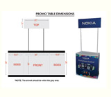 Printed Umbrella, Demo Tents, Standies, Roller Banners